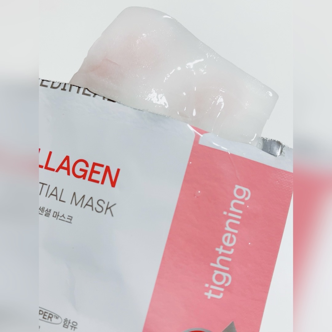 コラーゲン エッセンシャルマスクコアファーミング/MEDIHEAL/シートマスク・パックを使ったクチコミ（2枚目）