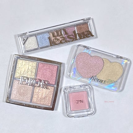 ディオール バックステージ フェイス グロウ パレット/Dior/ハイライトを使ったクチコミ(5枚目)