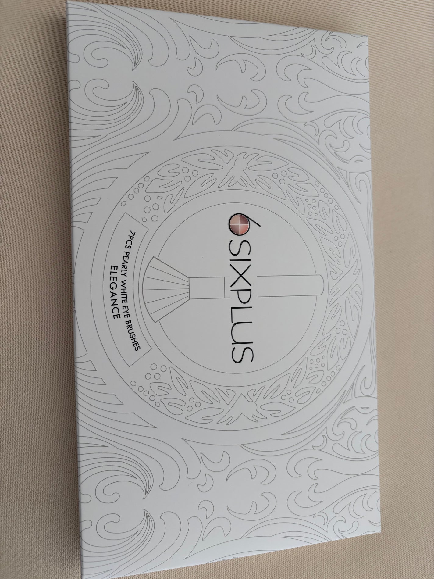 SIXPLUS ホワイトパール アイメイクブラシ 7本セット/SIXPLUS/メイクブラシを使ったクチコミ(1枚目)