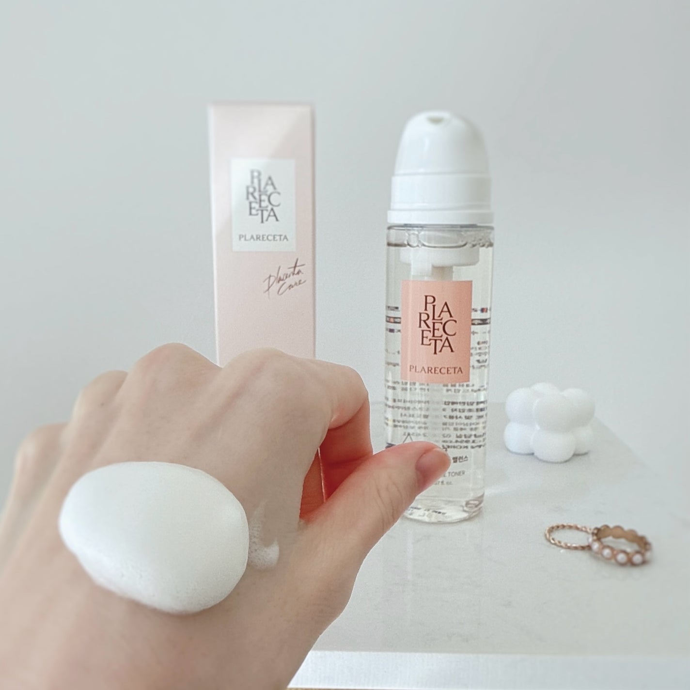 プラレセタ ファーミングバブルトナー/BONNY&J/化粧水を使ったクチコミ(3枚目)