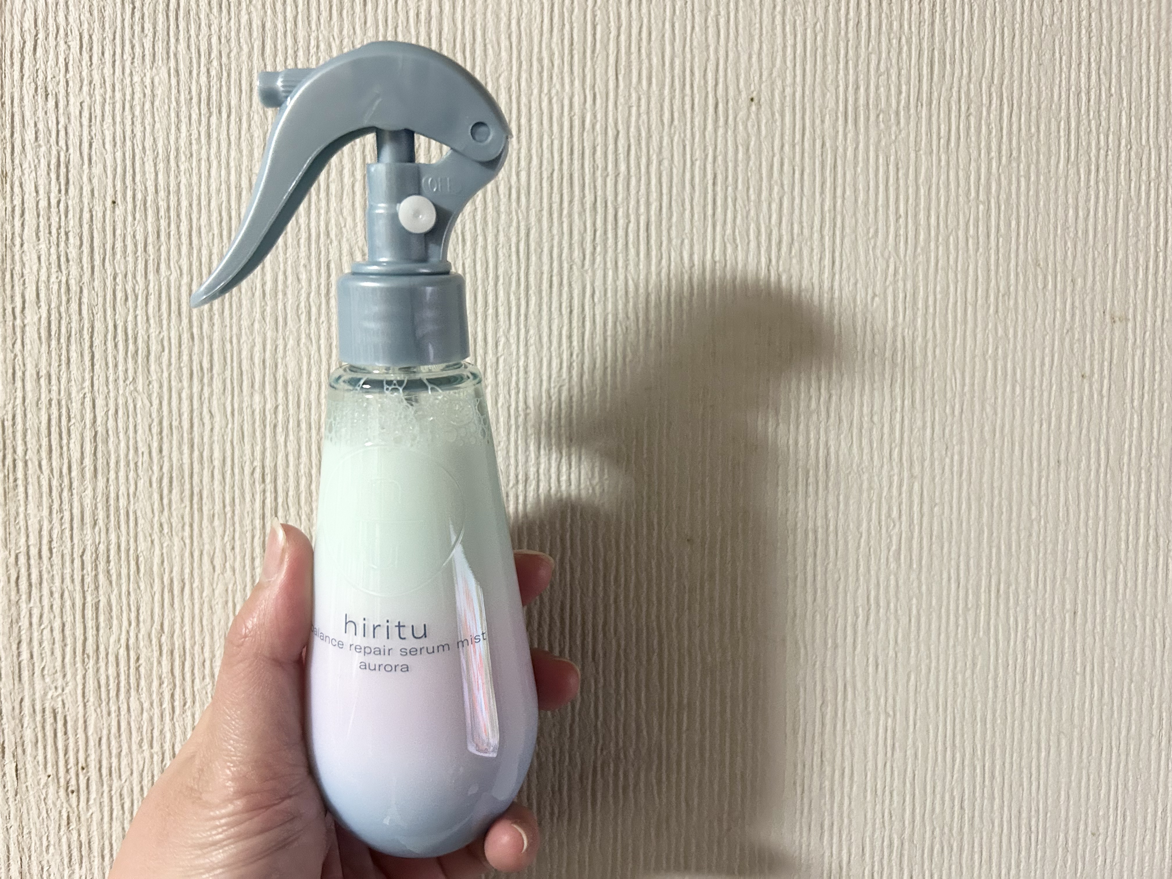 ヒリツ バランスリペアセラムミスト オーロラ/hiritu/ヘアミストを使ったクチコミ（1枚目）