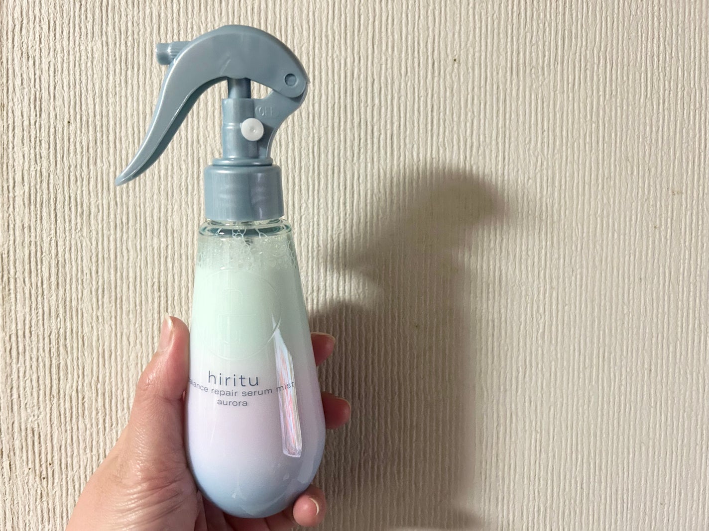 ヒリツ バランスリペアセラムミスト オーロラ/hiritu/ヘアミストを使ったクチコミ(1枚目)