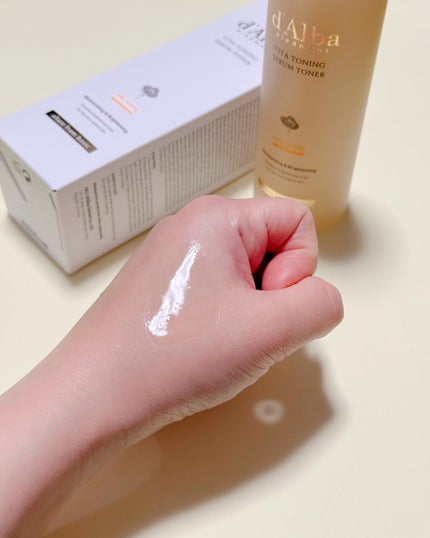 MOON on LIPS 「💛✨💛✨💛✨d'Albaビタトーニングセラムトナーくすみがちな..」(5枚目)