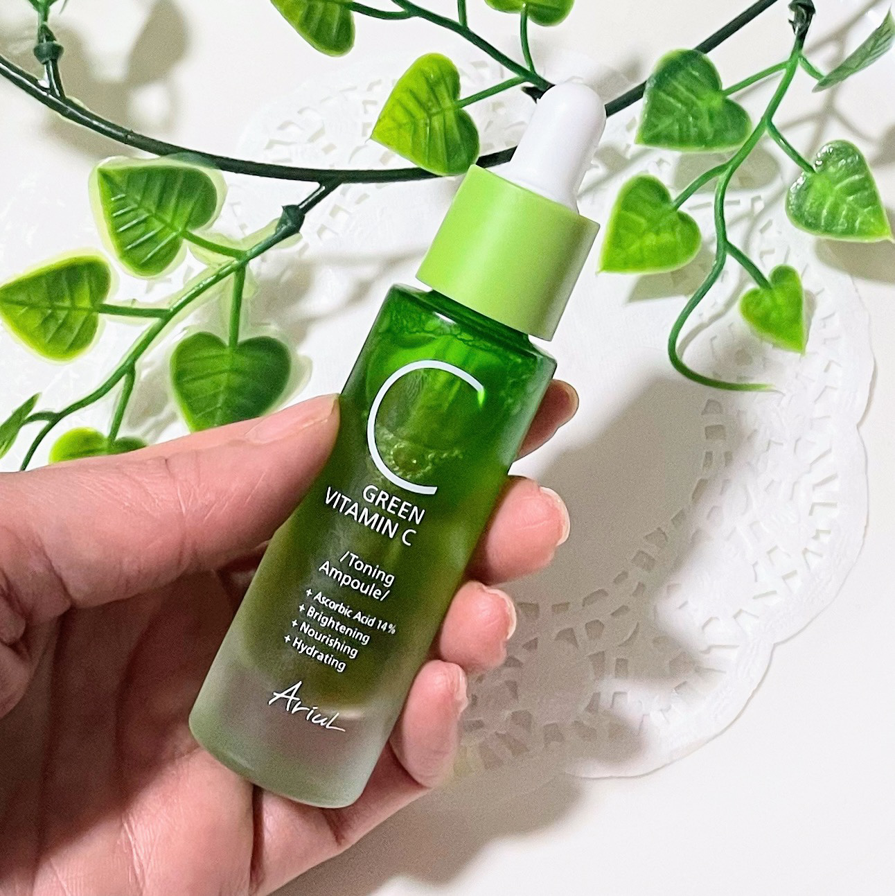 アリウル グリーンビタミンC トーニングセラム(アンプル)/Ariul/美容液を使ったクチコミ（2枚目）