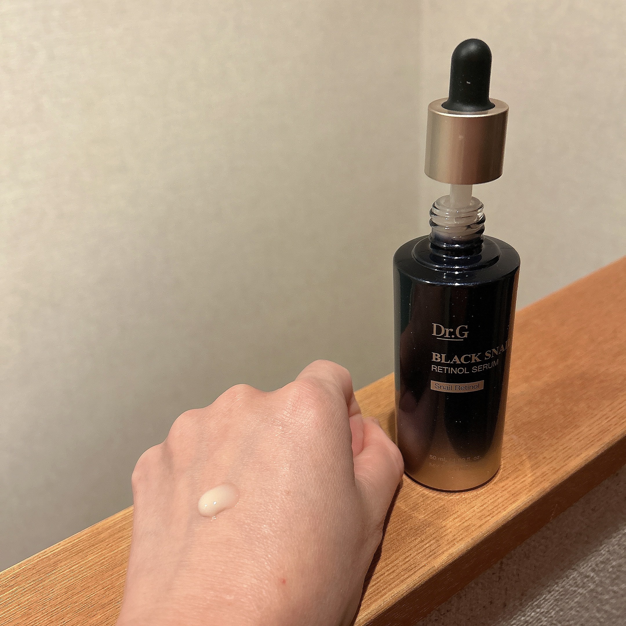 ブラックスネイルレチノールセラム/Dr.G/美容液を使ったクチコミ（3枚目）