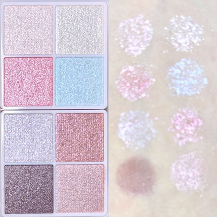 プティパレットアイズ(スパークリングタイプ)/キャンメイク/アイシャドウを使ったクチコミ(4枚目)