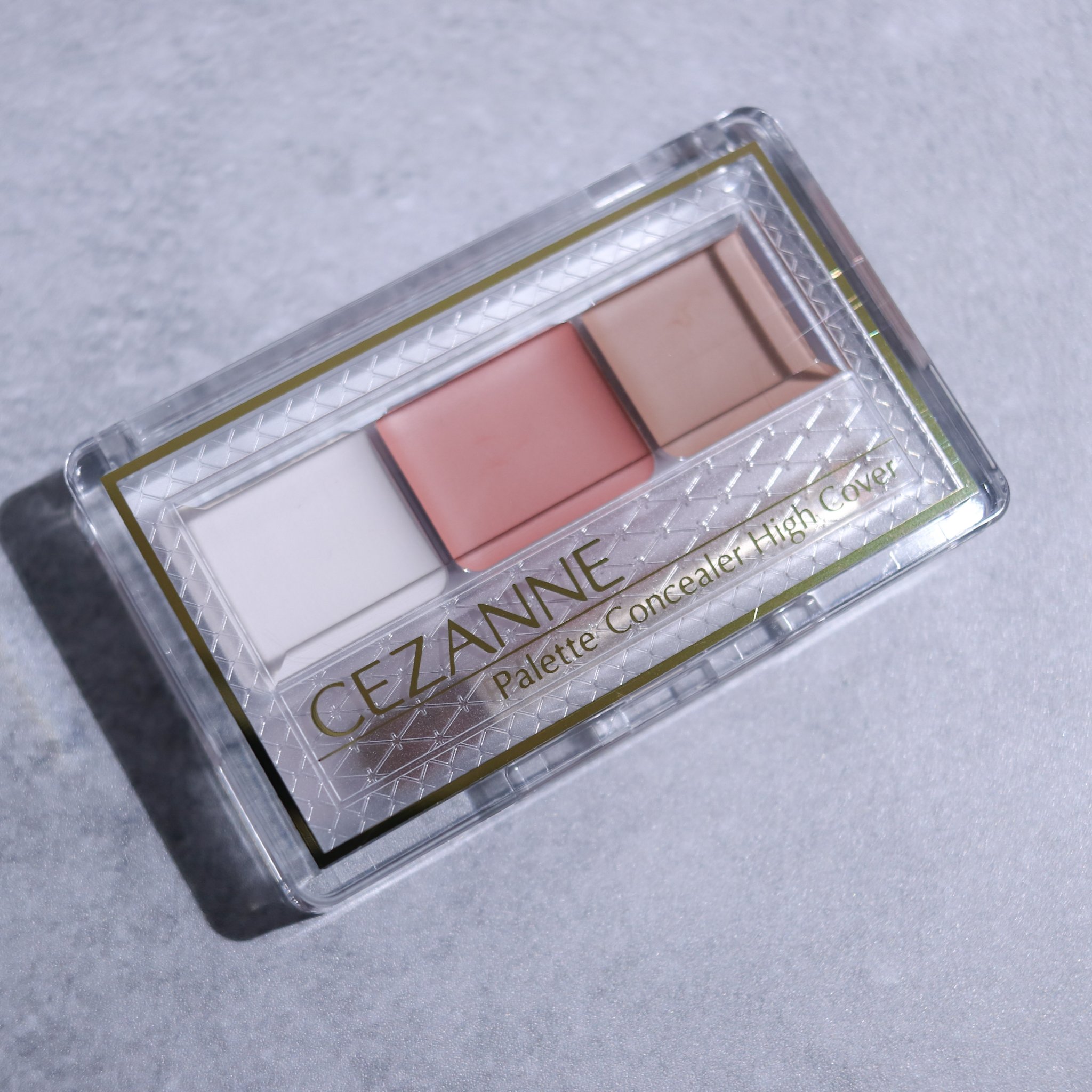 パレットコンシーラー ハイカバー/CEZANNE/パレットコンシーラーを使ったクチコミ（2枚目）