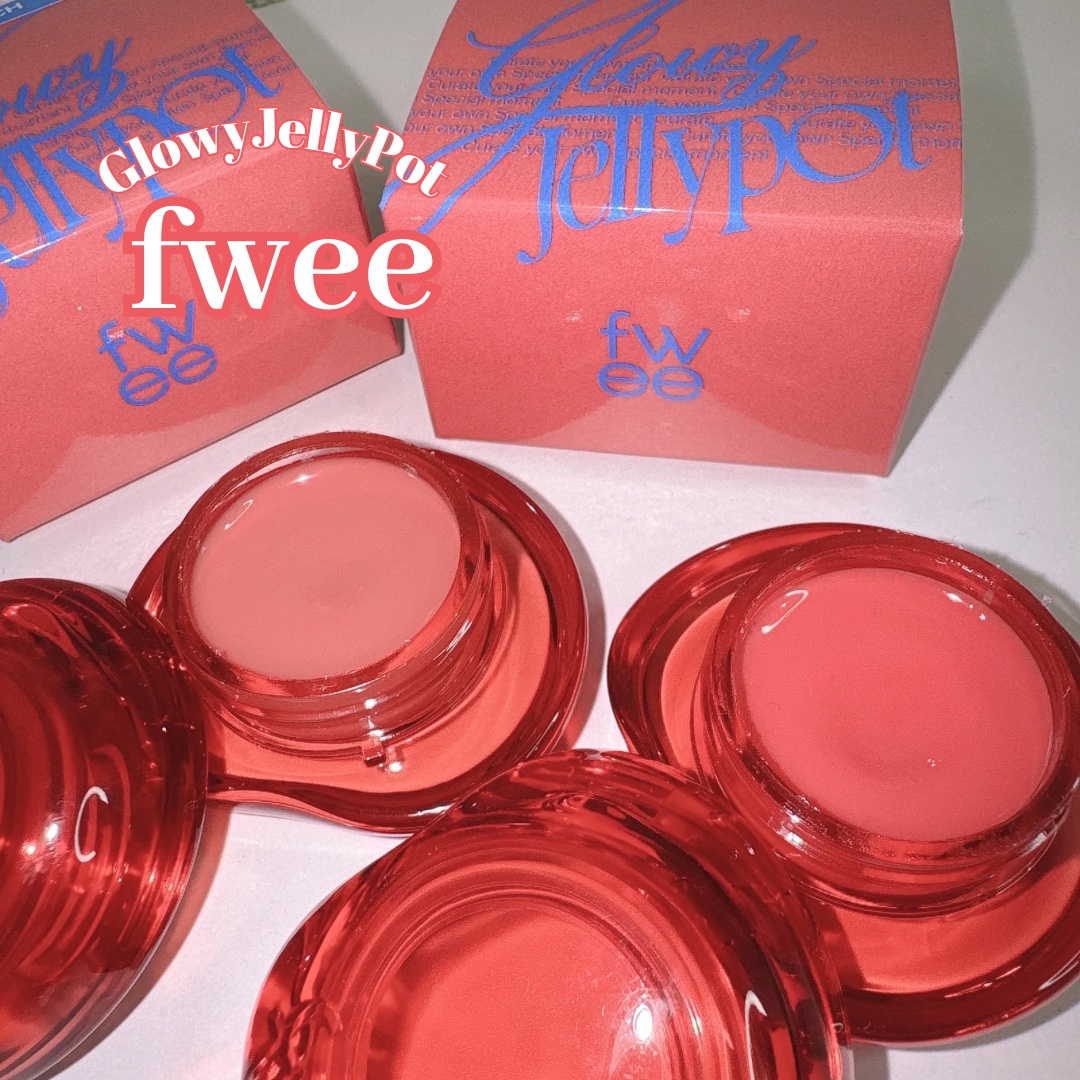 フィー リップアンドチーク グローイジェリーポット/fwee/リップグロスを使ったクチコミ（1枚目）