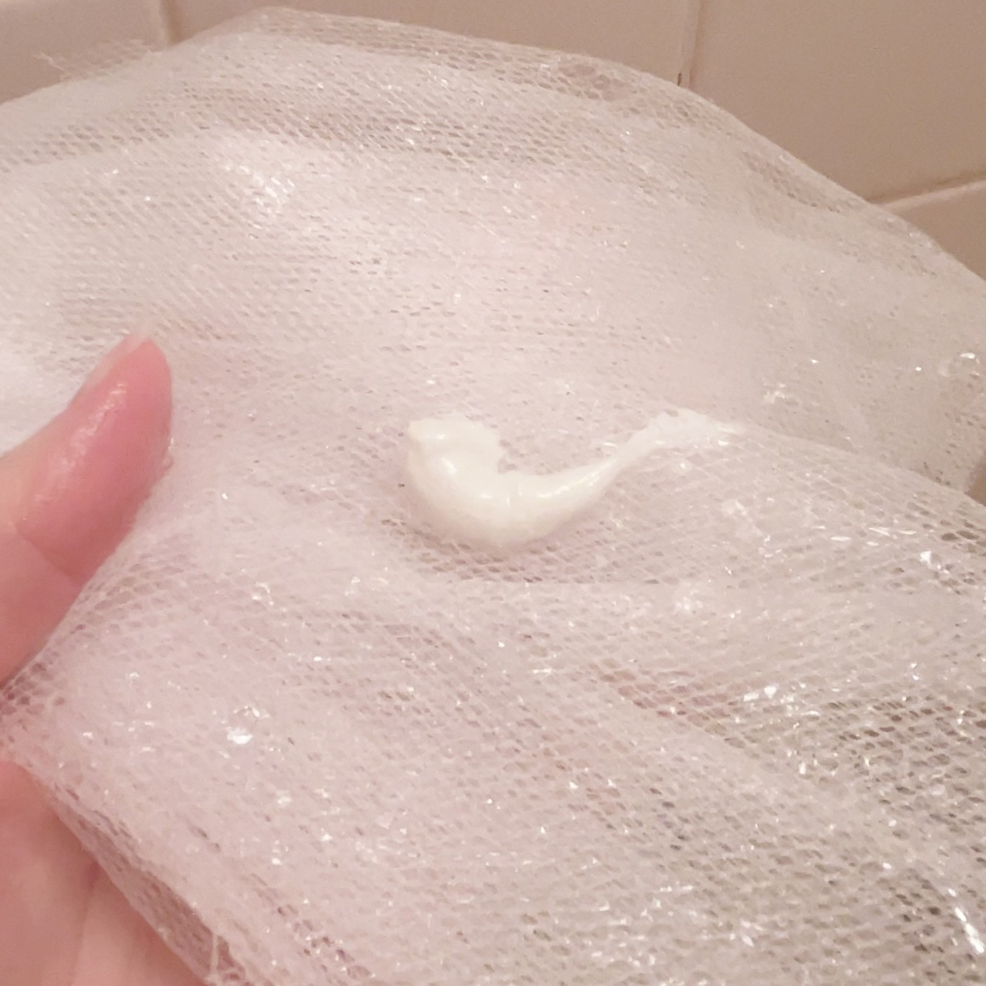 毛穴いちご洗顔 ホワイト/ドットバイ/洗顔フォームを使ったクチコミ（3枚目）