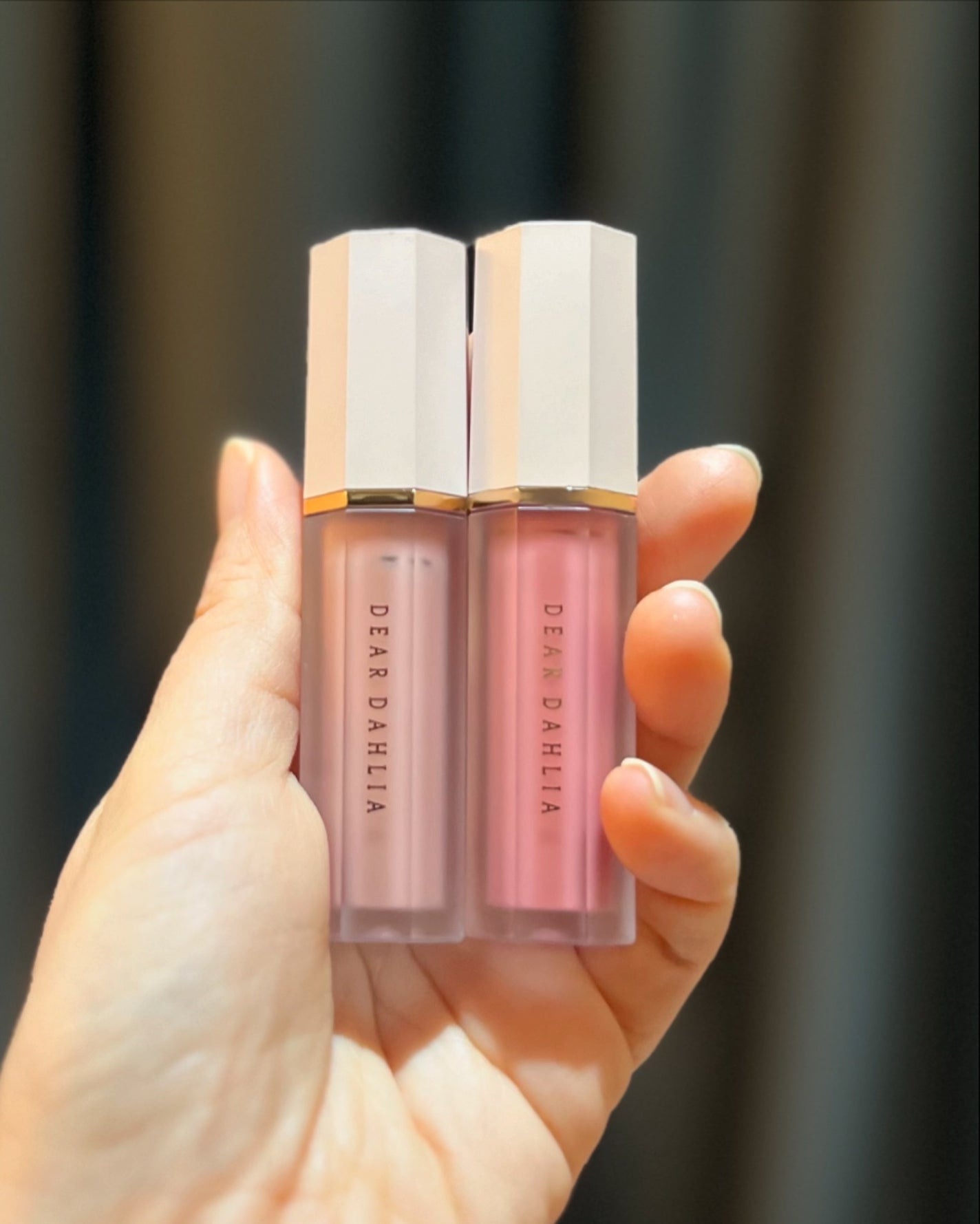 ペタルドロップリキッドブラッシャー/DEAR DAHLIA/リキッドチークを使ったクチコミ(3枚目)