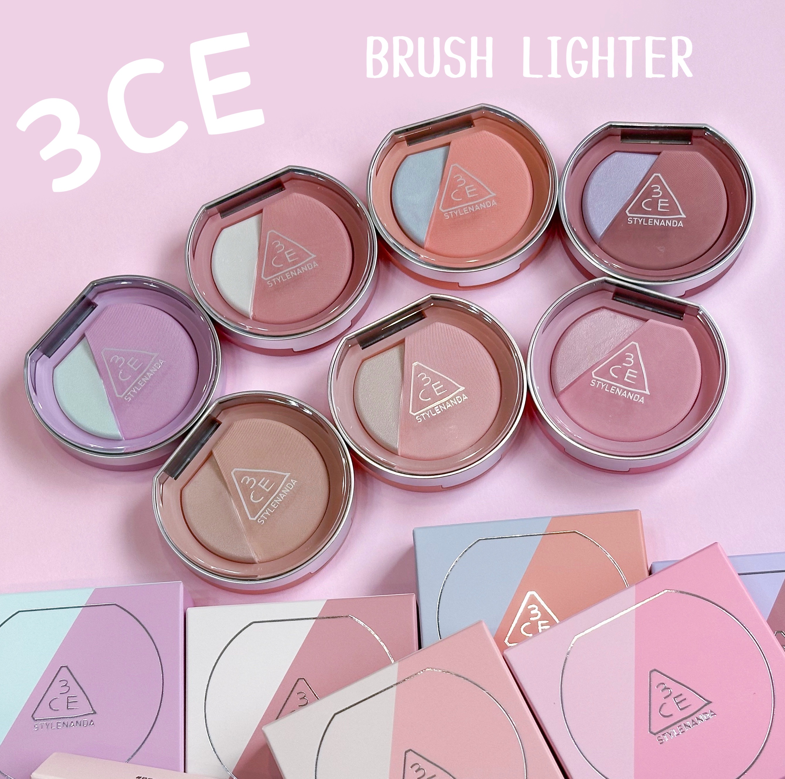 3CE ブラッシュライター/3CE/パウダーチークを使ったクチコミ（1枚目）