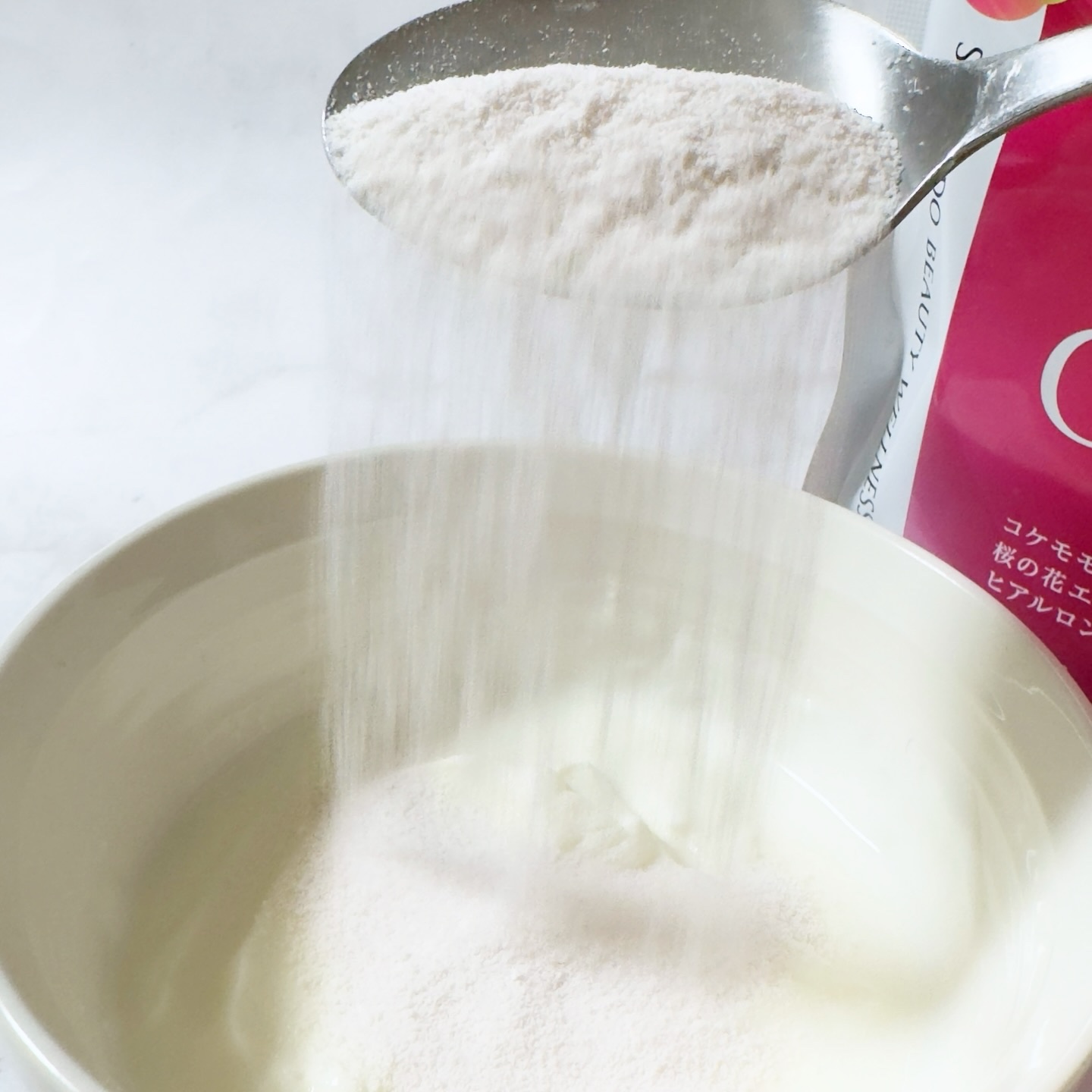 ザ・コラーゲン　パウダータイプ/SHISEIDO/美容サプリメントを使ったクチコミ（3枚目）