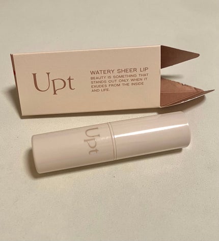 Upt WATERY SHEER LIP /Upt/口紅を使ったクチコミ(1枚目)