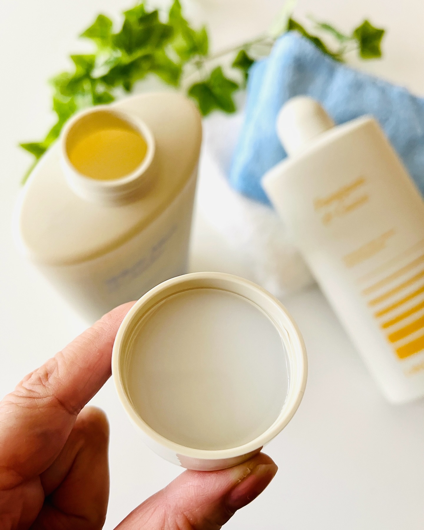 パフュームヴィーガン柔軟剤 プルメリア＆ガイアック/LAVOIR/柔軟剤を使ったクチコミ（3枚目）