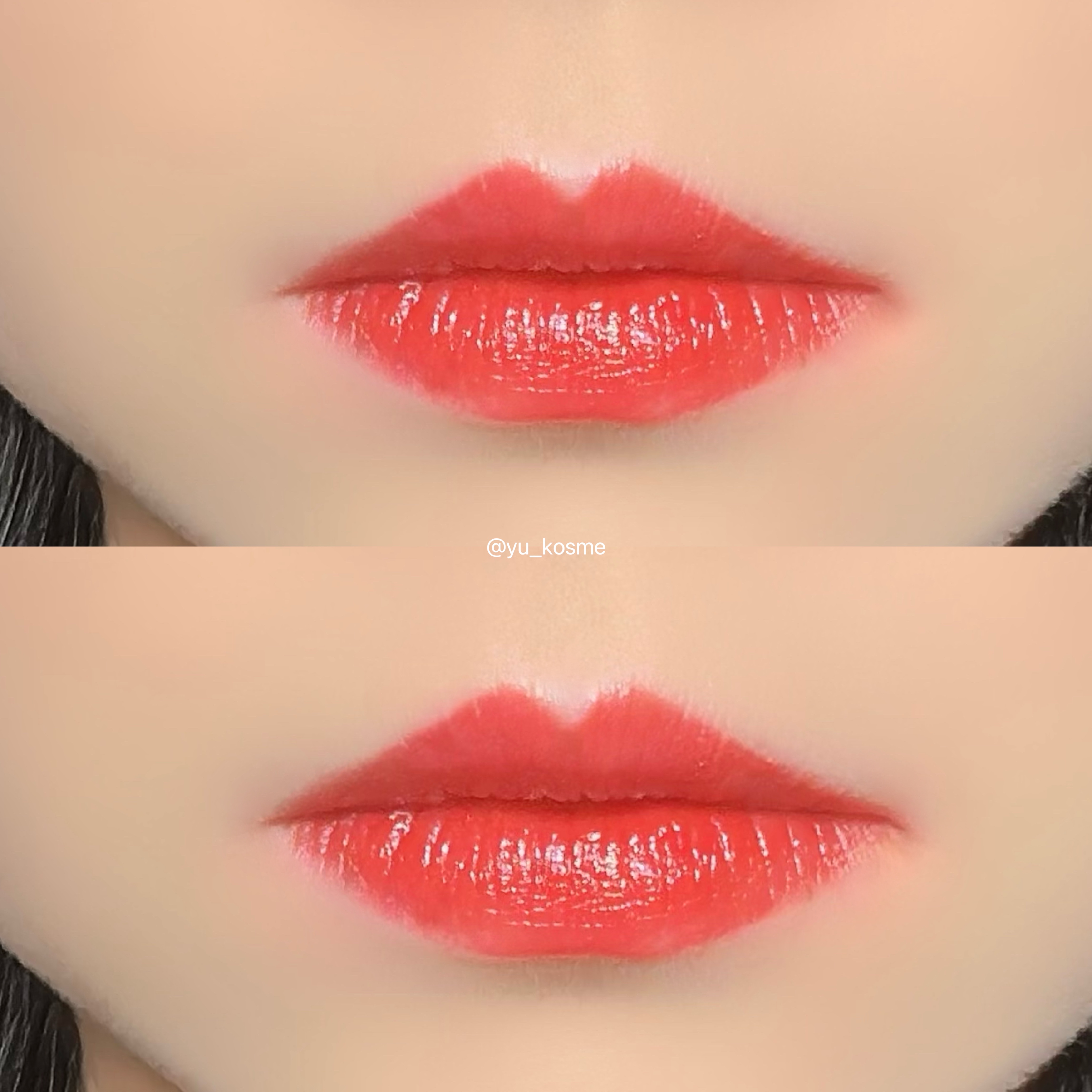 リップパラダイスシアーデューリップスティック/DEAR DAHLIA/口紅を使ったクチコミ（3枚目）