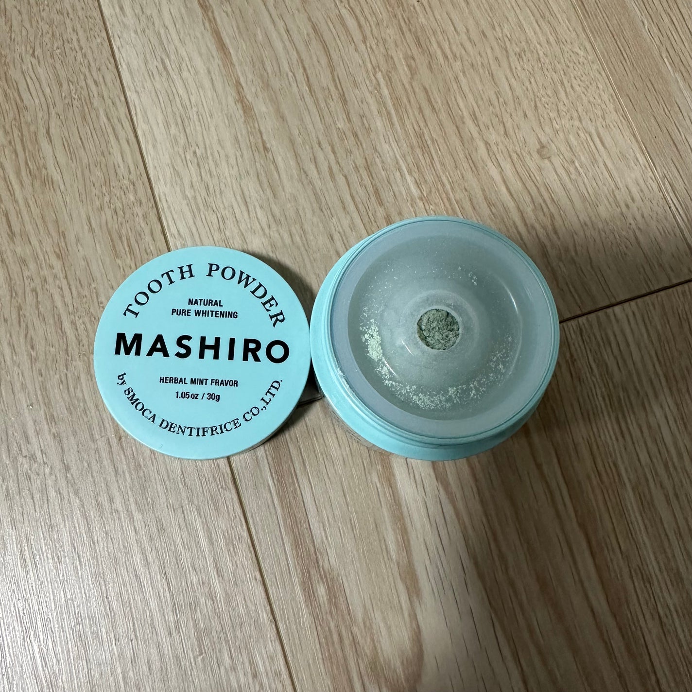 MASHIRO 薬用ホワイトニングパウダー ハーブミント/MASHIRO/歯磨き粉を使ったクチコミ(3枚目)