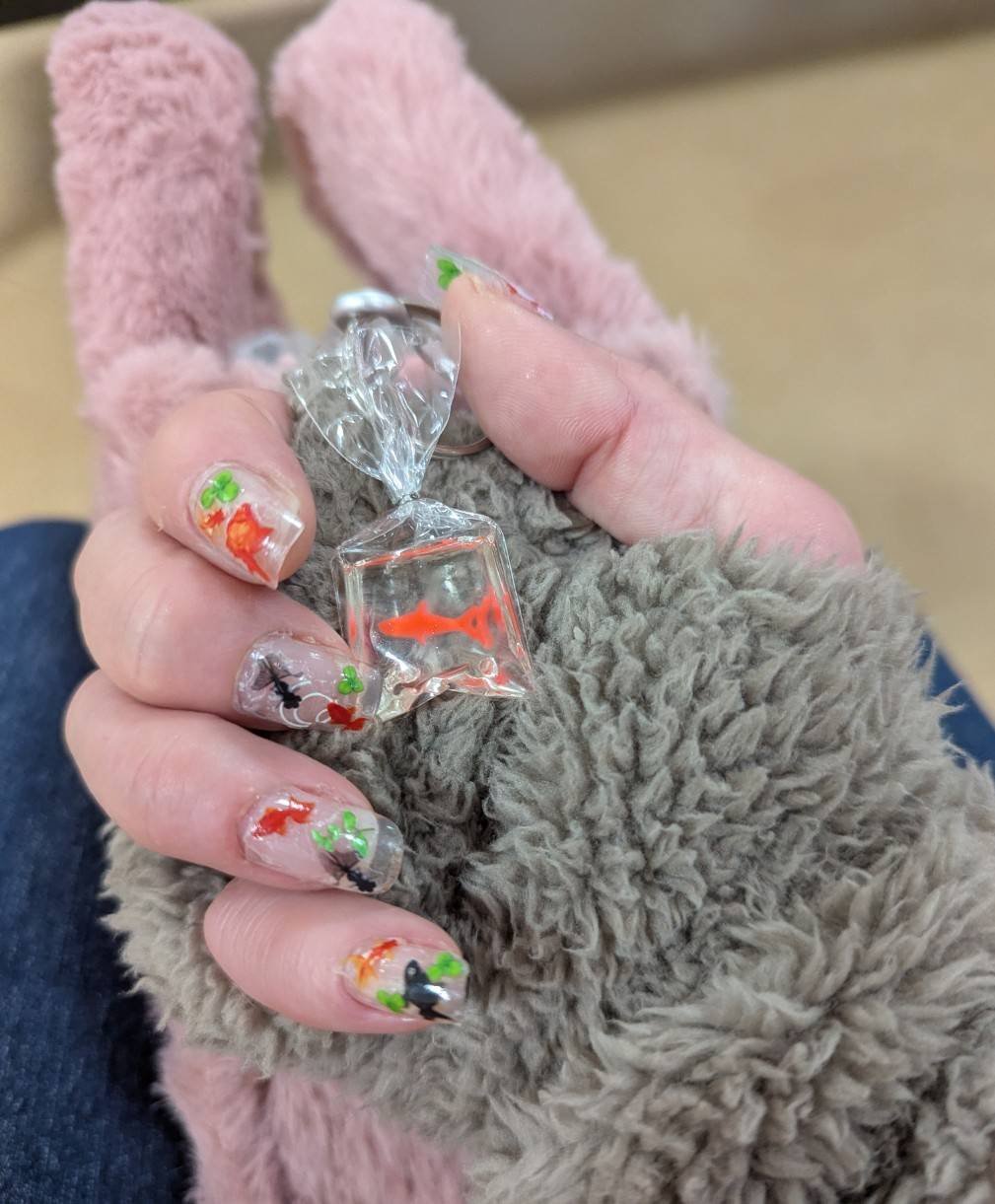 クイッククリスタルコートⅡ/ネイリスト/ネイルトップコートを使ったクチコミ（1枚目）