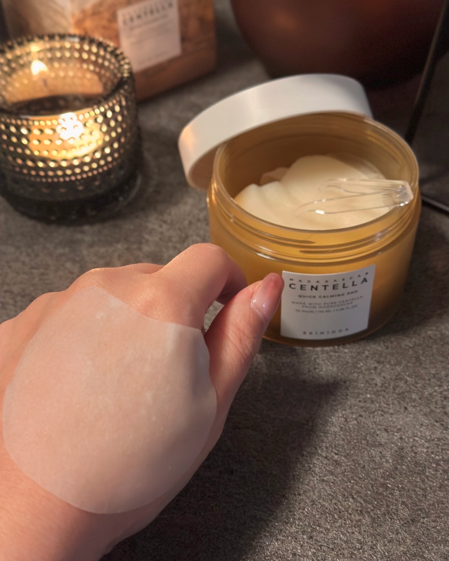 センテラ クイックカーミングパッド/SKIN1004/トナーパッドを使ったクチコミ（2枚目）