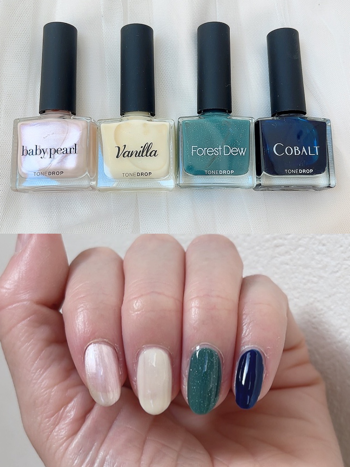 TONE DROP ネイルポリッシュ/D-UP/マニキュアを使ったクチコミ（2枚目）