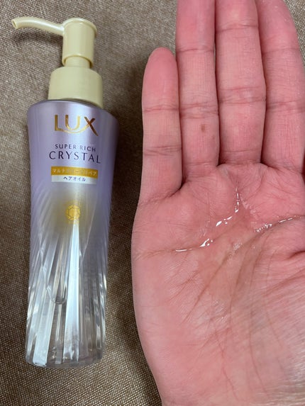 スーパーリッチクリスタル マルチダメージリペア シャンプー/トリートメント/LUX/市販シャンプーを使ったクチコミ(5枚目)