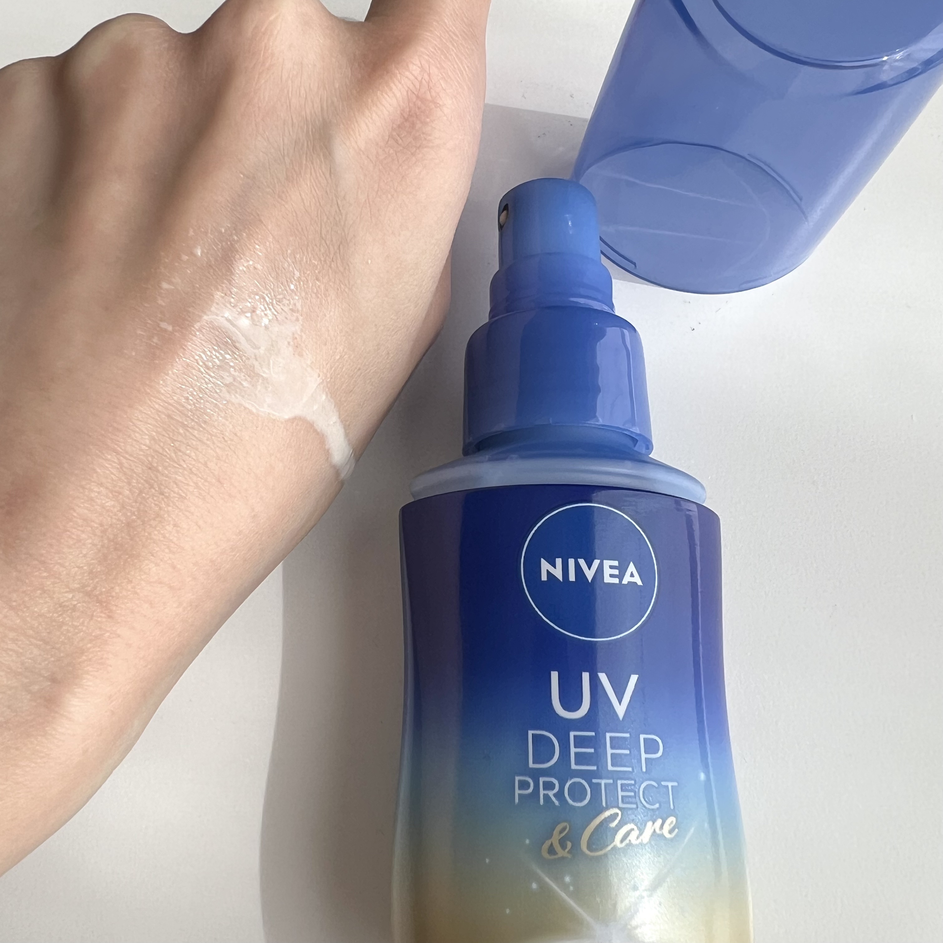 ニベアUV ディーププロテクト＆ケア ミルクミスト/ニベア/日焼け止めミスト・スプレーを使ったクチコミ（2枚目）