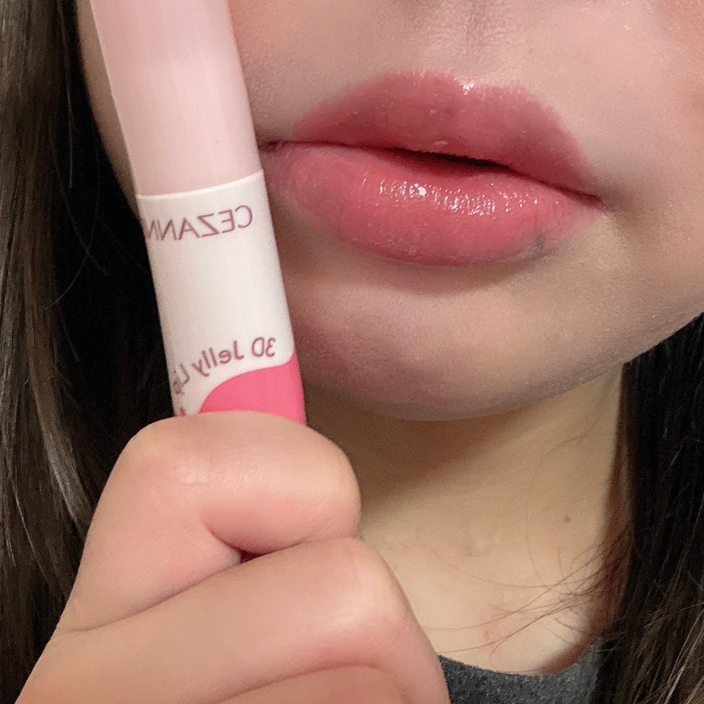 3Dジェリーリップ/CEZANNE/口紅・グロス・リップライナー・リップケアを使ったクチコミ(3枚目)