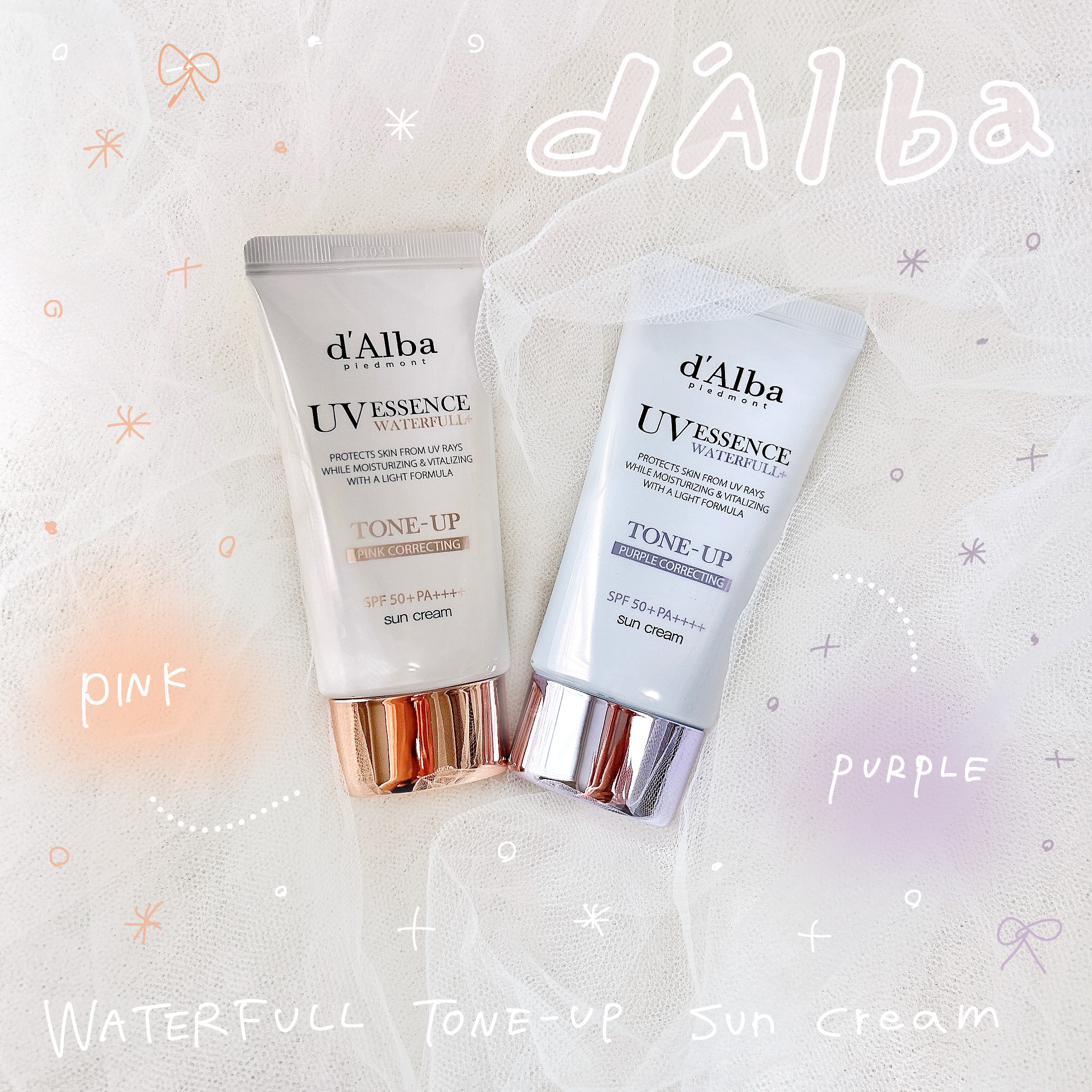 ウォータフルトーンアップサンクリーム/ダルバ/日焼け止めクリームを使ったクチコミ（1枚目）