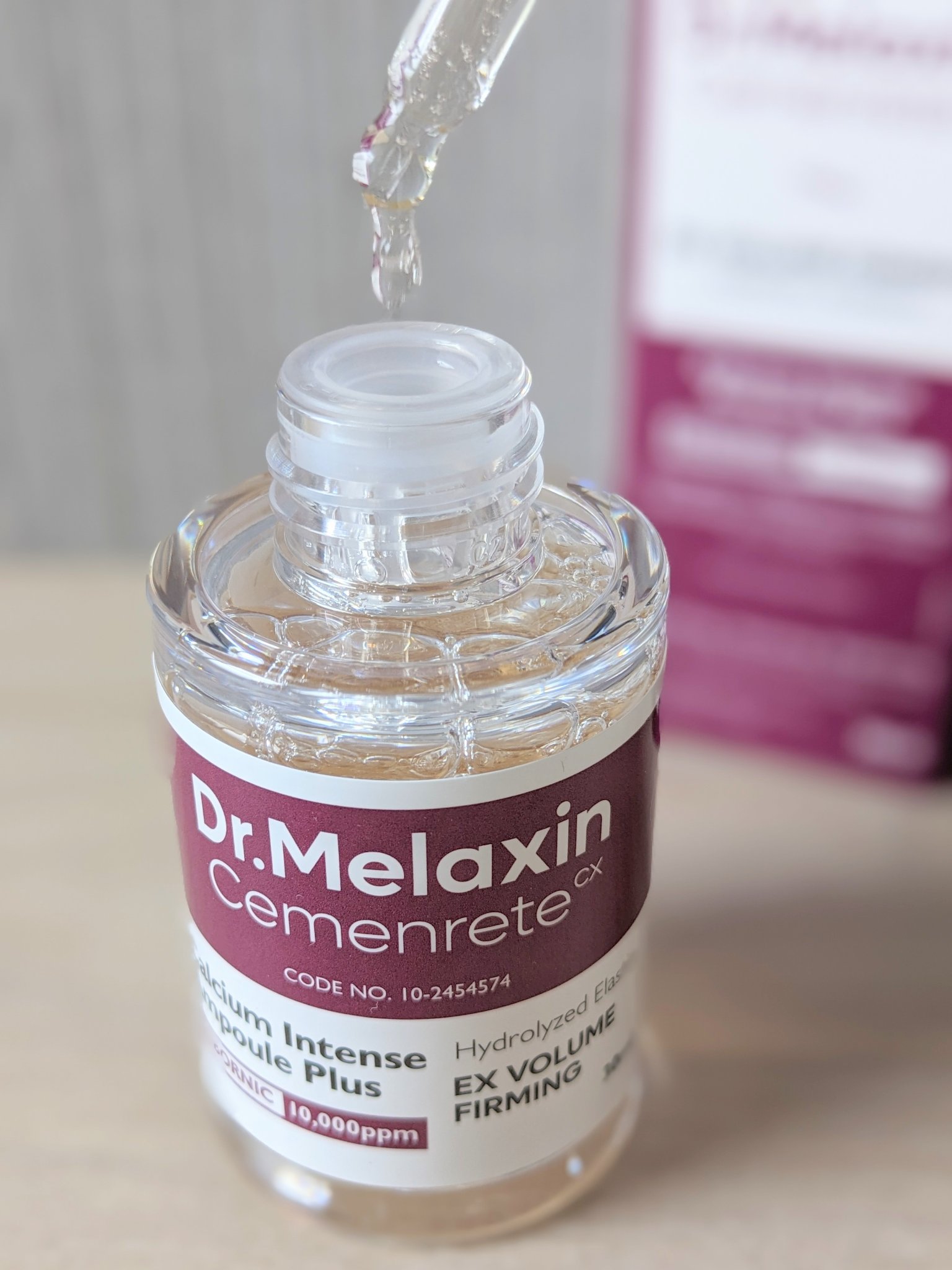 Cemenrete Calcium Intense Cream/Dr.Melaxin/フェイスクリームを使ったクチコミ（3枚目）