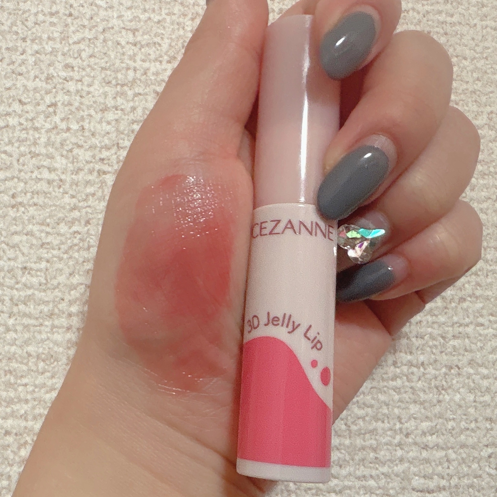 3Dジェリーリップ/CEZANNE/口紅・グロス・リップライナー・リップケアを使ったクチコミ（2枚目）