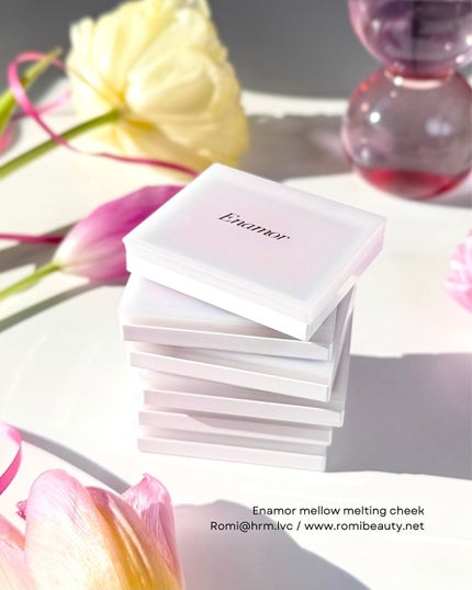 メロウメルティングチーク/Enamor/パウダーチークを使ったクチコミ(4枚目)
