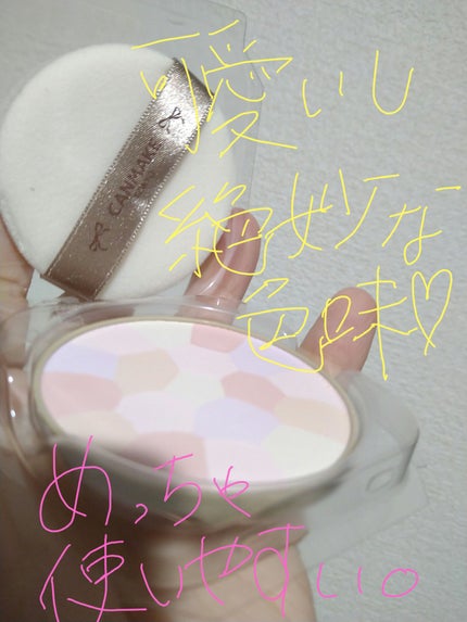 マシュマロフィニッシュパウダー ~Abloom~/キャンメイク/プレストパウダーを使ったクチコミ(2枚目)