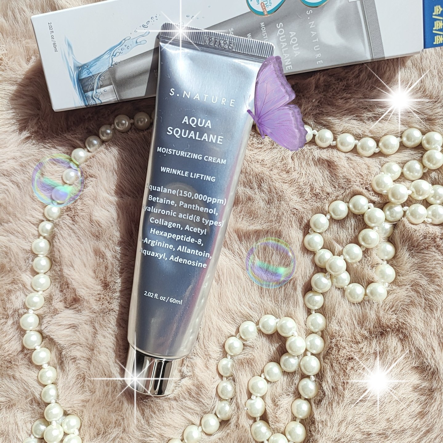 アクアスクワランモイスチャークリーム/S.NATURE/フェイスクリームを使ったクチコミ（1枚目）