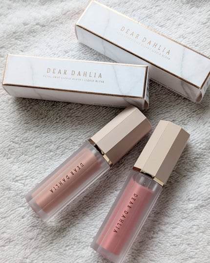 ペタルドロップリキッドブラッシャー/DEAR DAHLIA/リキッドチークを使ったクチコミ(6枚目)