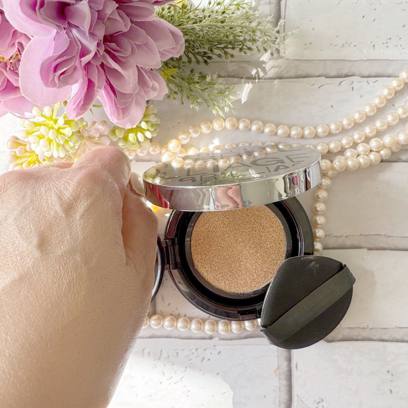 クリエイターズ ロングウェア UV クッション/ブリリアージュ/クッションファンデーションを使ったクチコミ(4枚目)