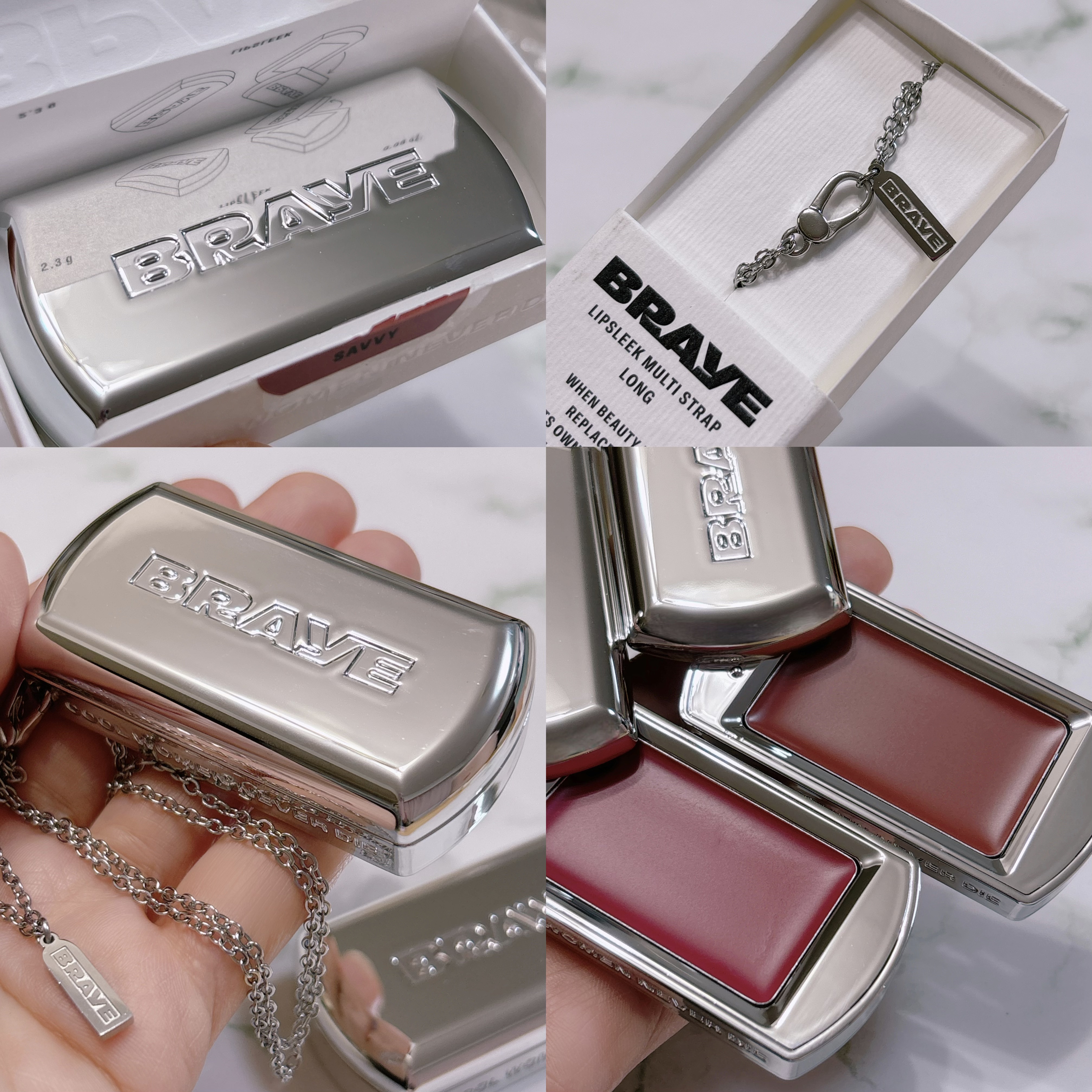 BRAYE LIPSLEEK/BRAYE/口紅を使ったクチコミ（2枚目）