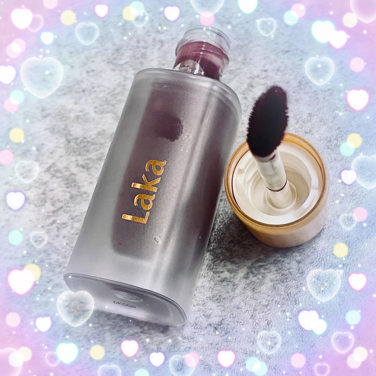 フルーティーグラムティント/Laka/リップティントを使ったクチコミ(2枚目)