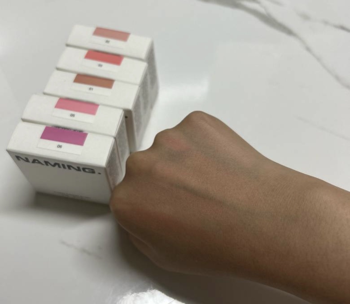 ネーミング フラッフィーパウダーブラッシュ/NAMING./パウダーチークを使ったクチコミ（3枚目）