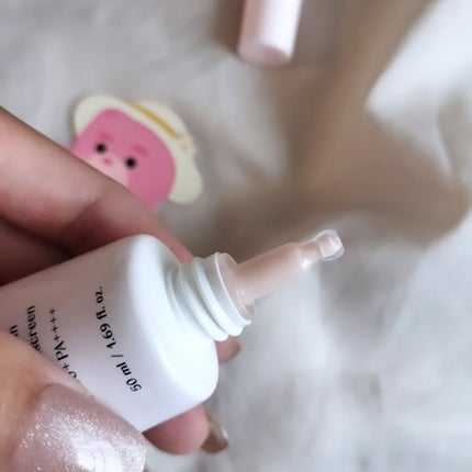 プレミ アムビーガン トーンアップ日焼け止め SPF50+PA++++/dinsee/日焼け止めミルクを使ったクチコミ(3枚目)
