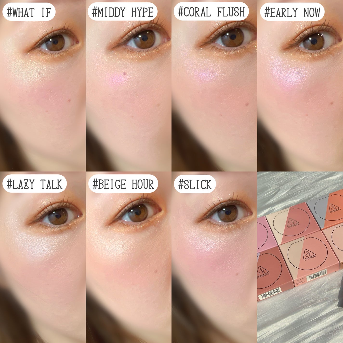 3CE ブラッシュライター/3CE/パウダーチークを使ったクチコミ(5枚目)