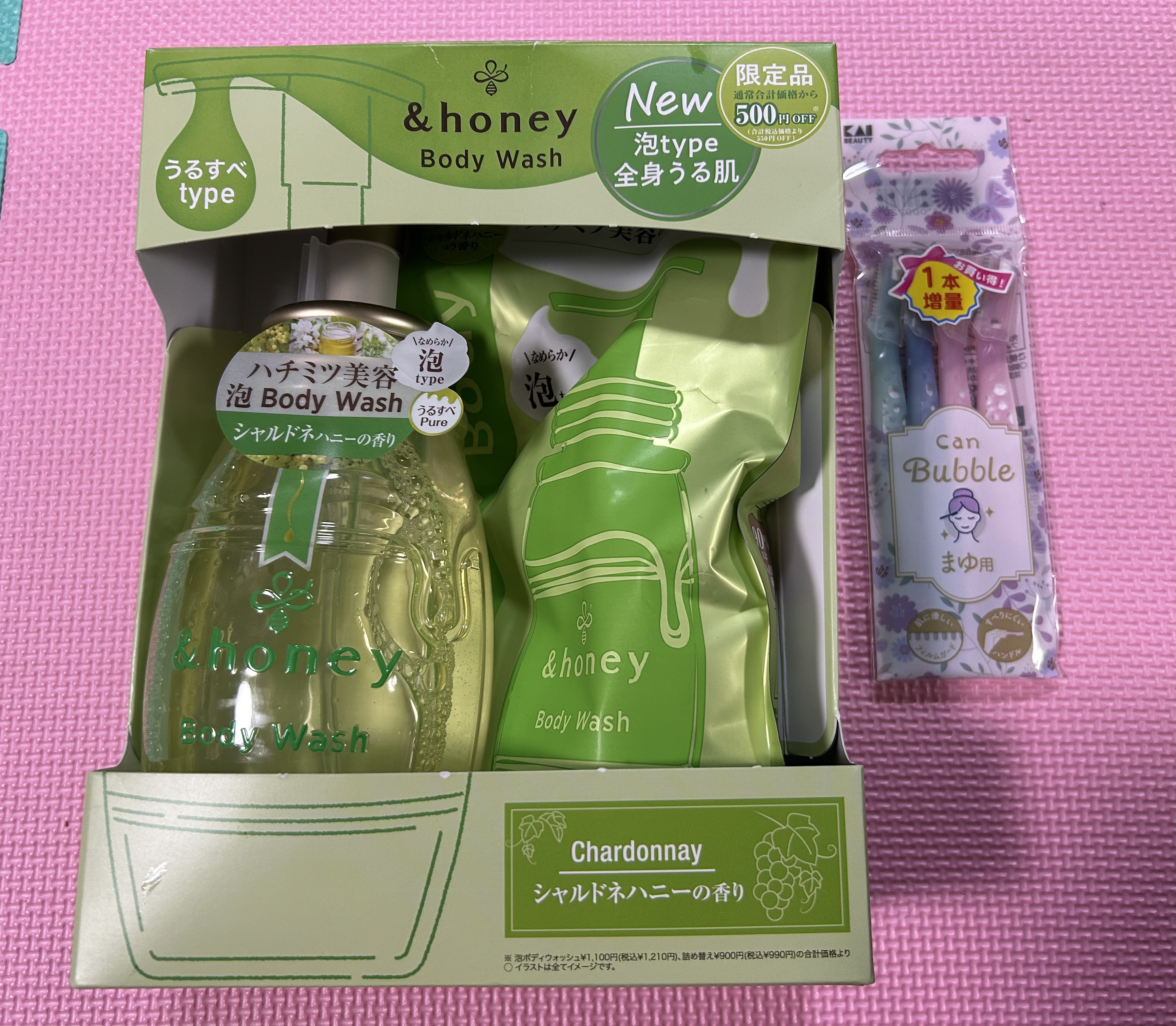 ピュアモイスト 泡ボディウォッシュ 詰め替え440ml/&honey/ボディソープを使ったクチコミ（1枚目）