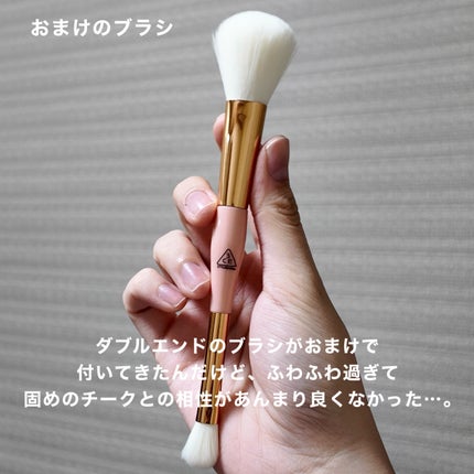 3CE ブラッシュライター/3CE/パウダーチークを使ったクチコミ(4枚目)