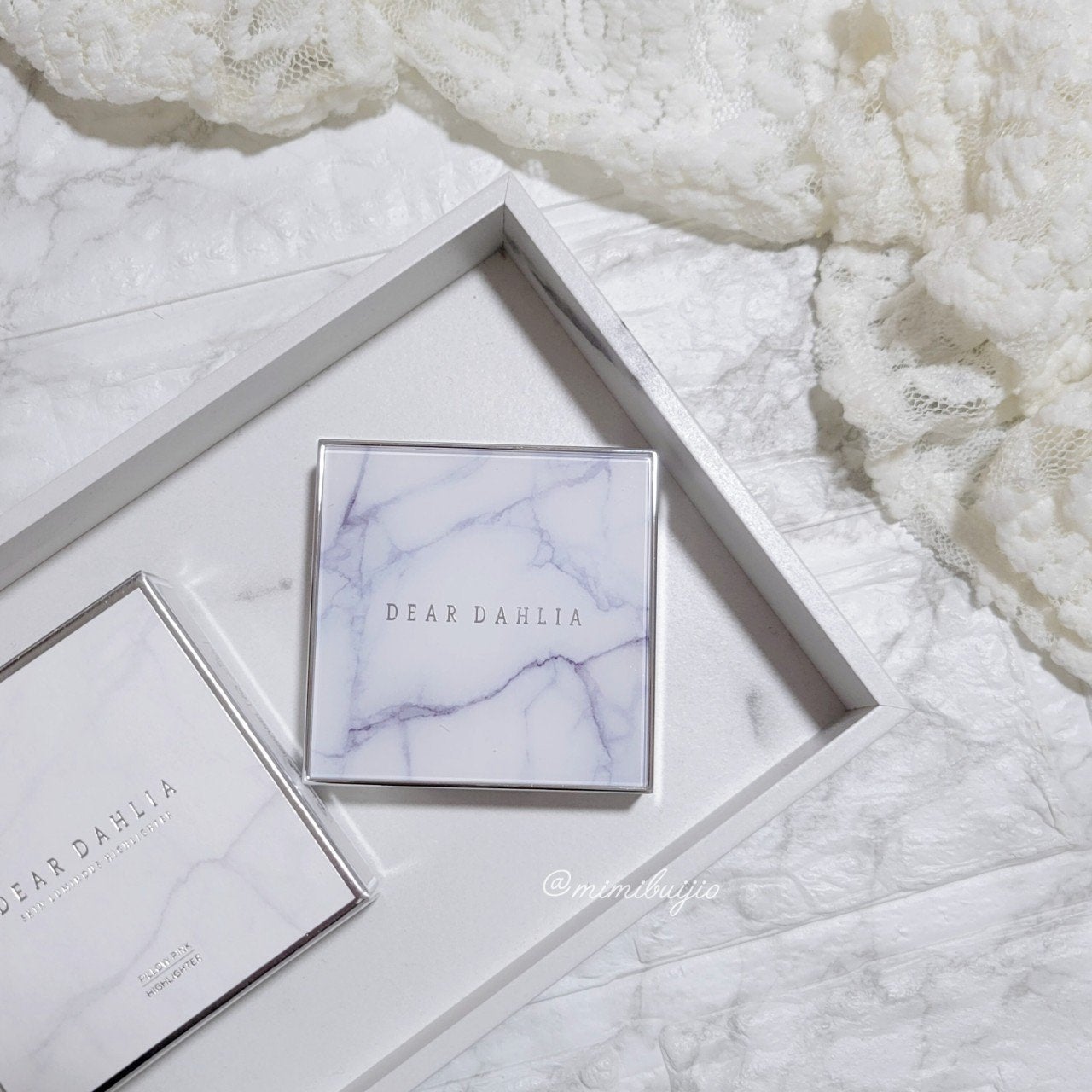 スキンルミナスハイライター/DEAR DAHLIA/パウダーハイライトを使ったクチコミ(1枚目)