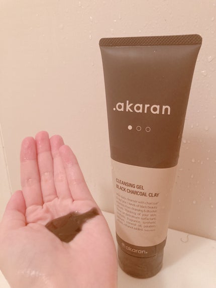 ブラックジェルクレンジング/.akaran/クレンジングジェルを使ったクチコミ(2枚目)