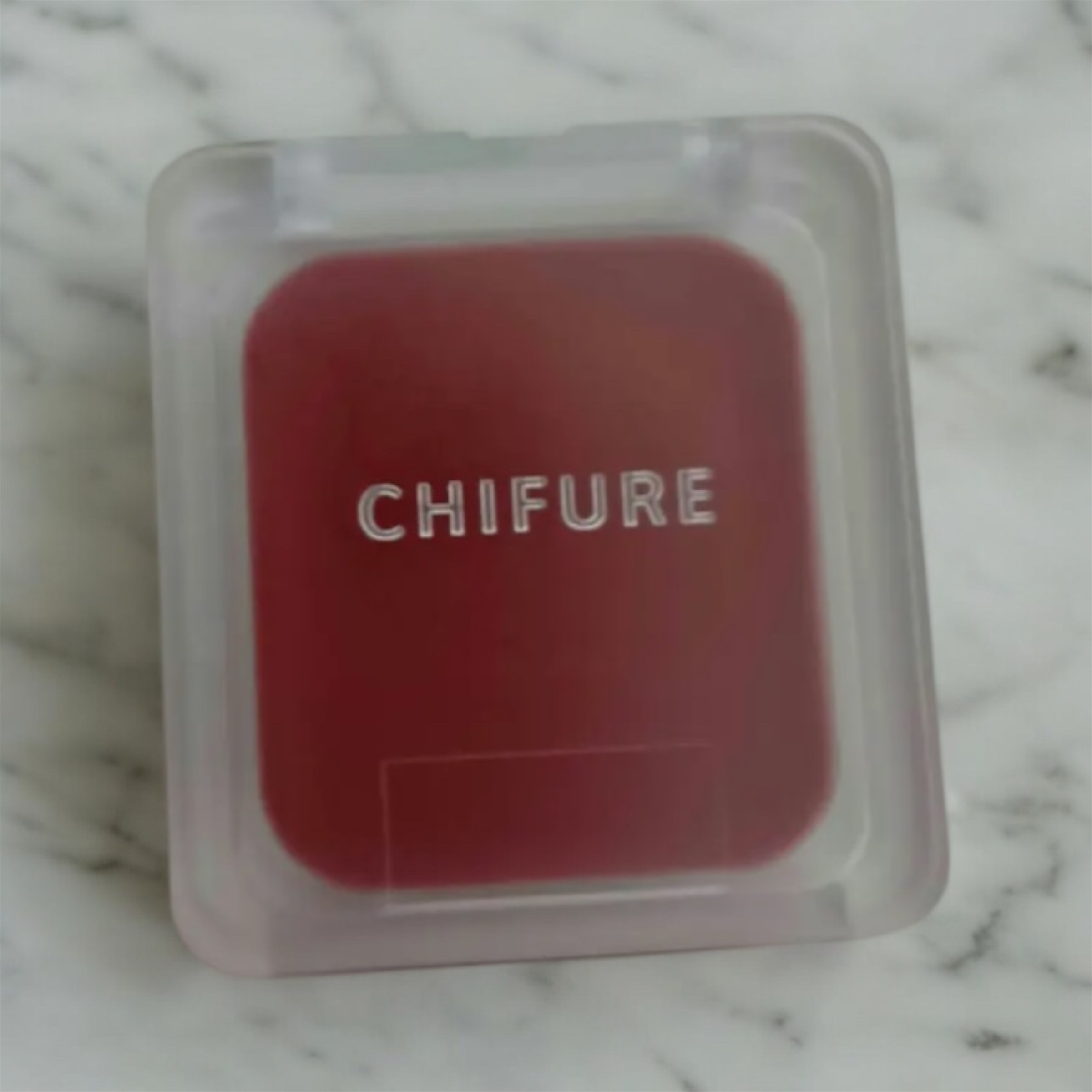 リップ ＆ チーク バーム RD40 レッド系/ちふれ/口紅を使ったクチコミ（2枚目）