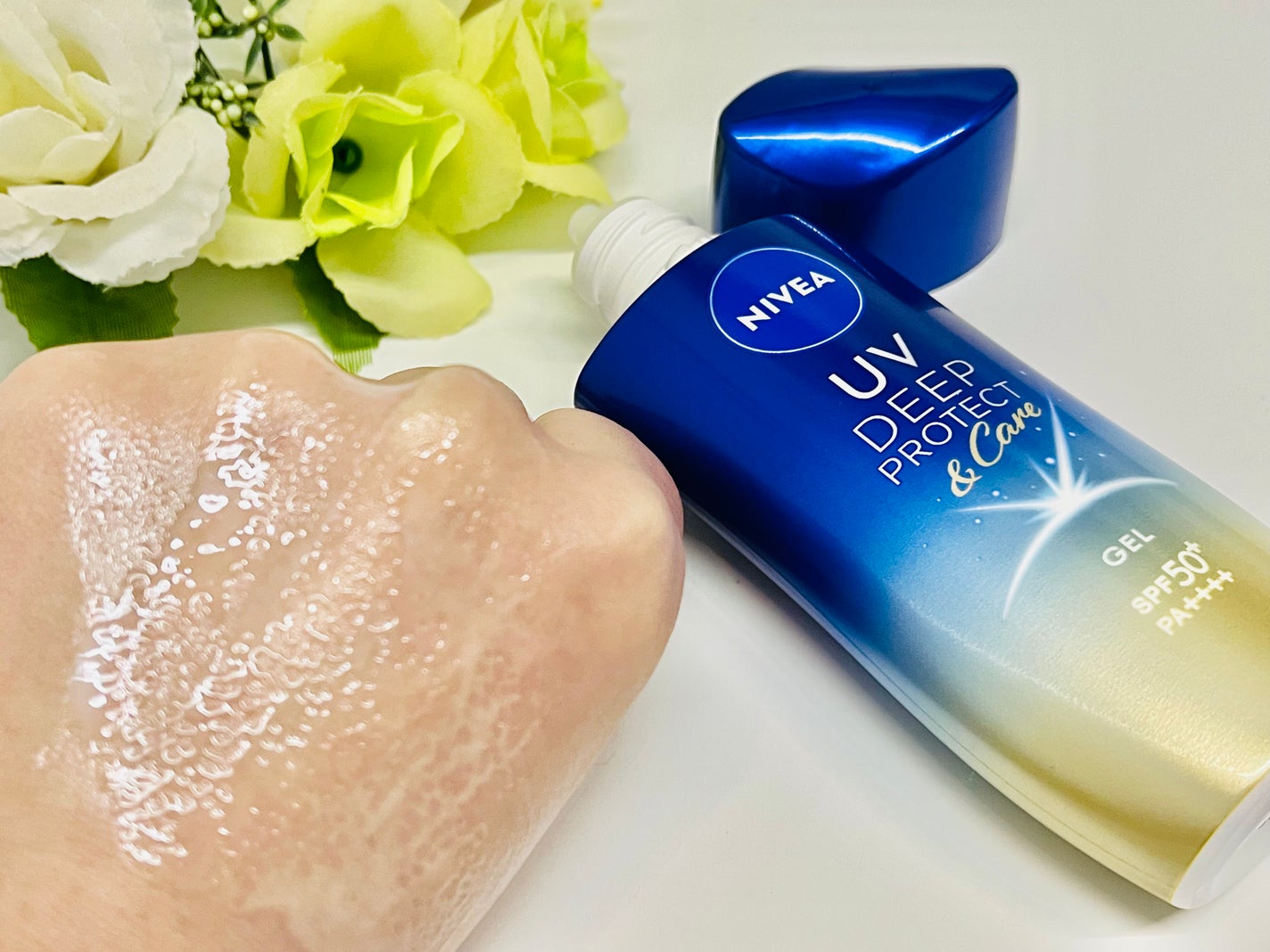 ニベアUV ディープ プロテクト&ケア ジェル/ニベア/日焼け止めジェルを使ったクチコミ(4枚目)