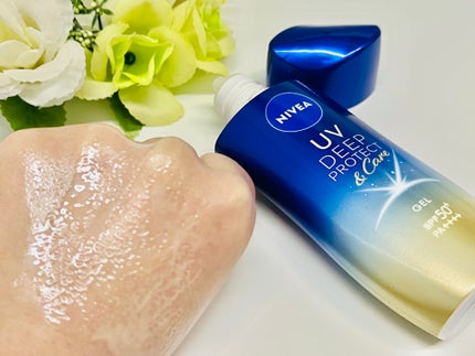 ニベアUV ディープ プロテクト&ケア ジェル/ニベア/日焼け止めジェルを使ったクチコミ(4枚目)