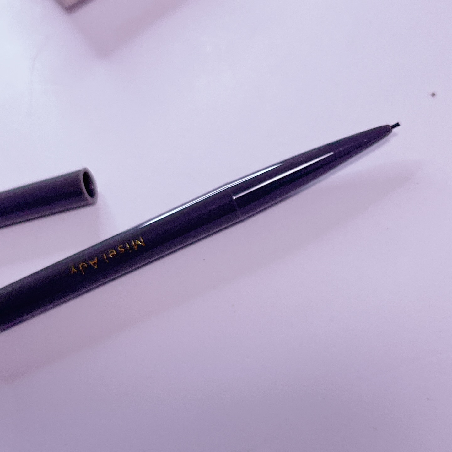 パウダリーアイブロウペンシルスリム/ミゼルエディ/アイブロウペンシルを使ったクチコミ（3枚目）