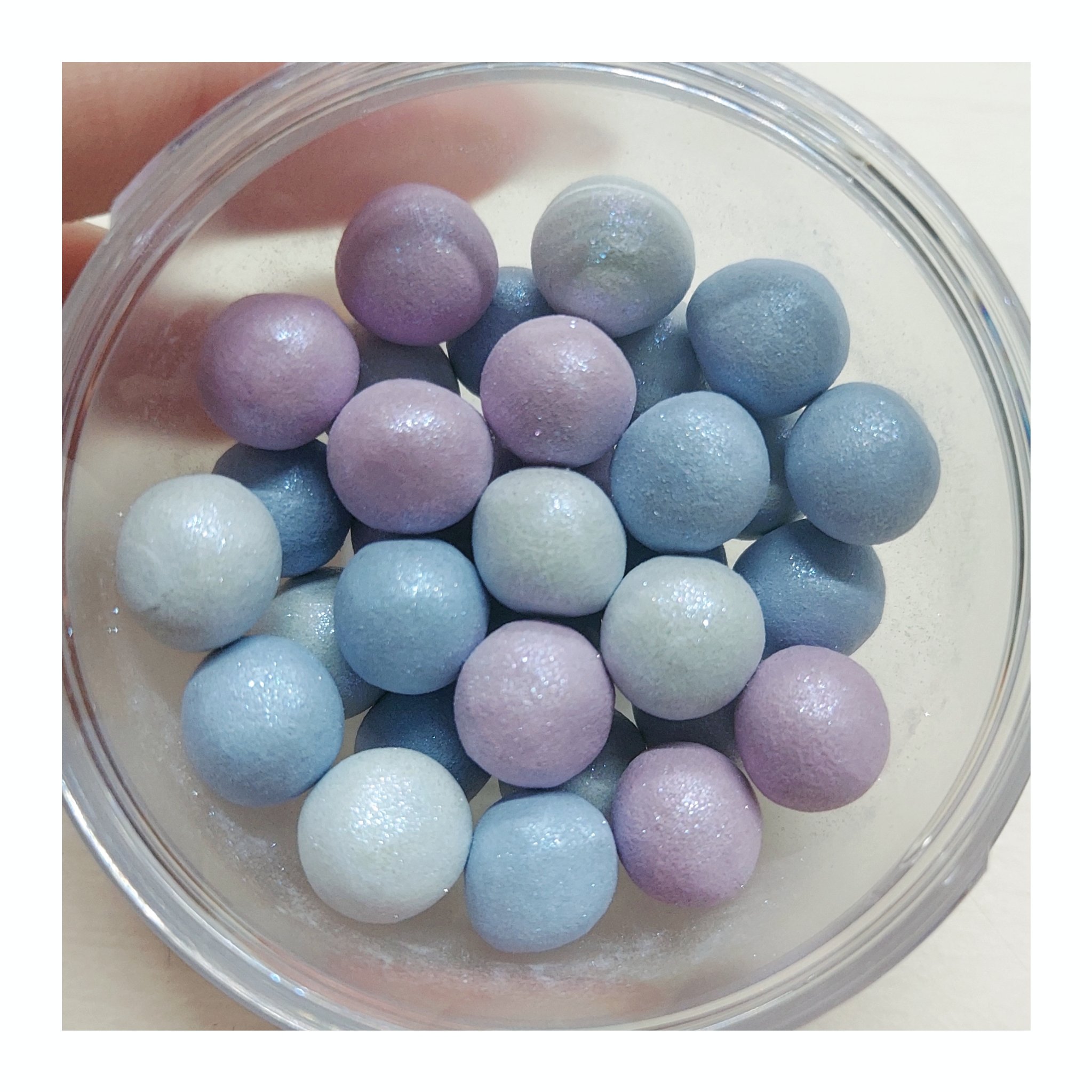 シアーパールパウダー 04 アイスベール/rom&nd/ルースパウダーを使ったクチコミ（2枚目）