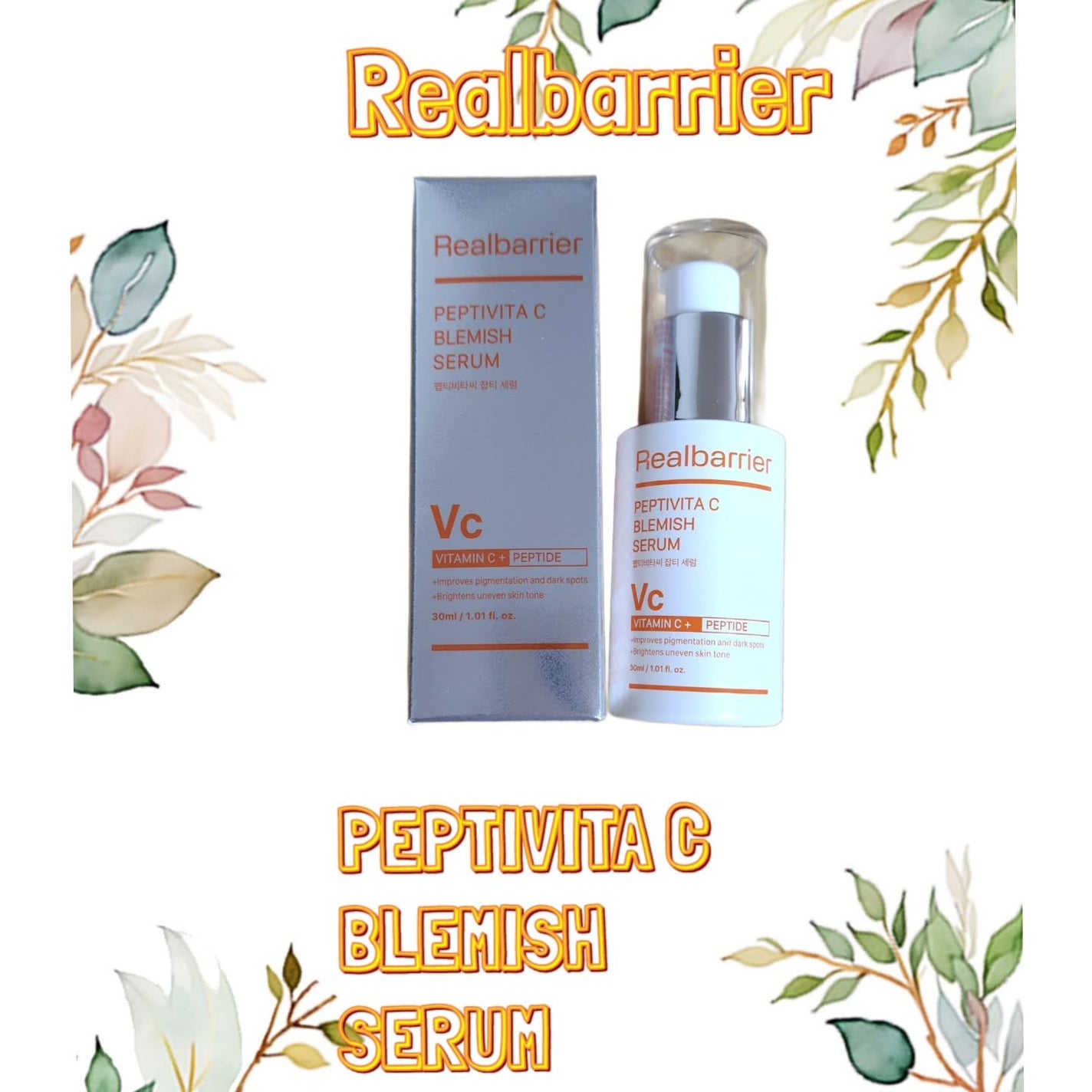 ペプチビタC ブレミッシュセラム/Real Barrier/美容液を使ったクチコミ(1枚目)