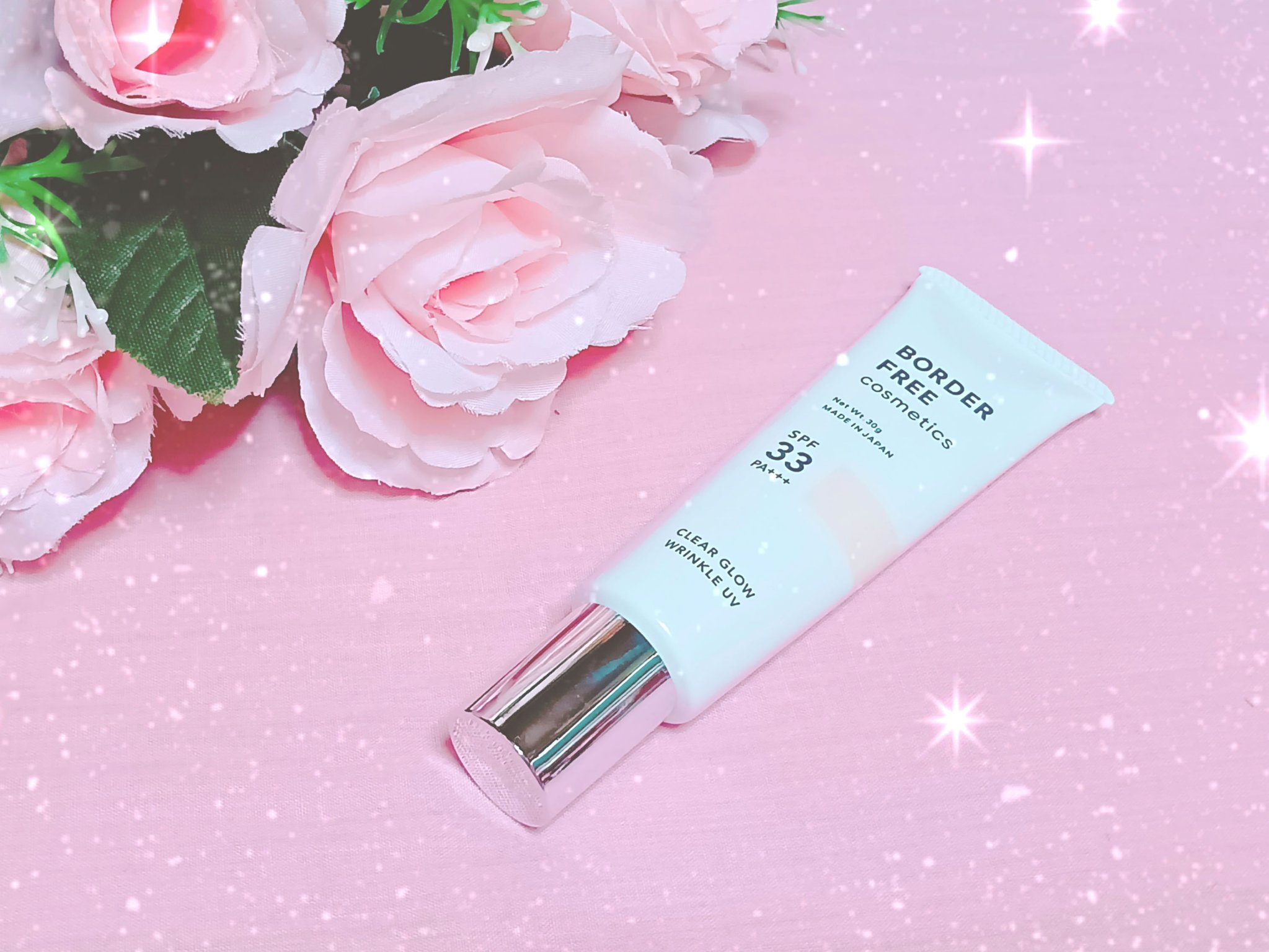 クリアグロウリンクルUV/BORDER FREE cosmetics/日焼け止め・UVケアを使ったクチコミ（1枚目）